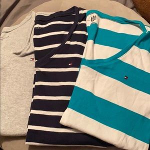 3 Tommy Hilfiger v-necks